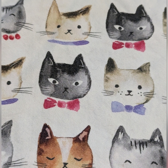 Sur La Table Cotton Dish Towel Kitchen Rag Cats Preppy Boho Quirky - Picture 2 of 8